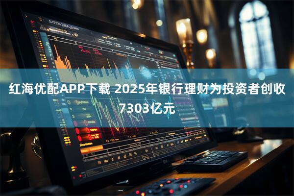 红海优配APP下载 2025年银行理财为投资者创收7303亿元